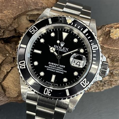 rolex 16610 date|Rolex submariner model 16610 price.